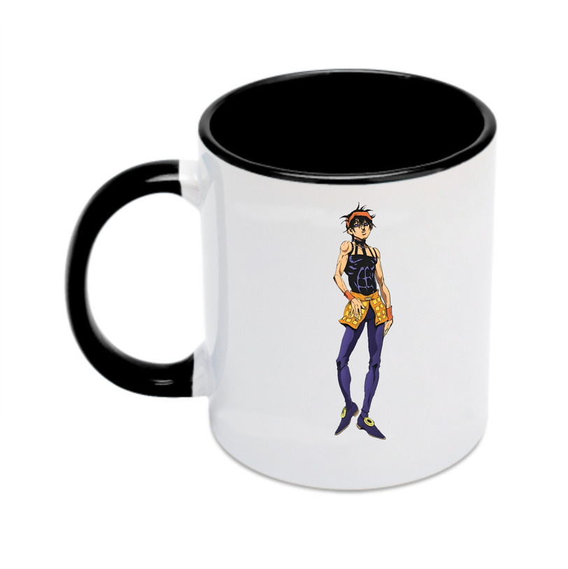 （画像用） ジョジョの奇妙な冒険 ナランチャ?ギルガ JoJo's Bizarre Adventure Narancia Ghirga カラーマグカップ