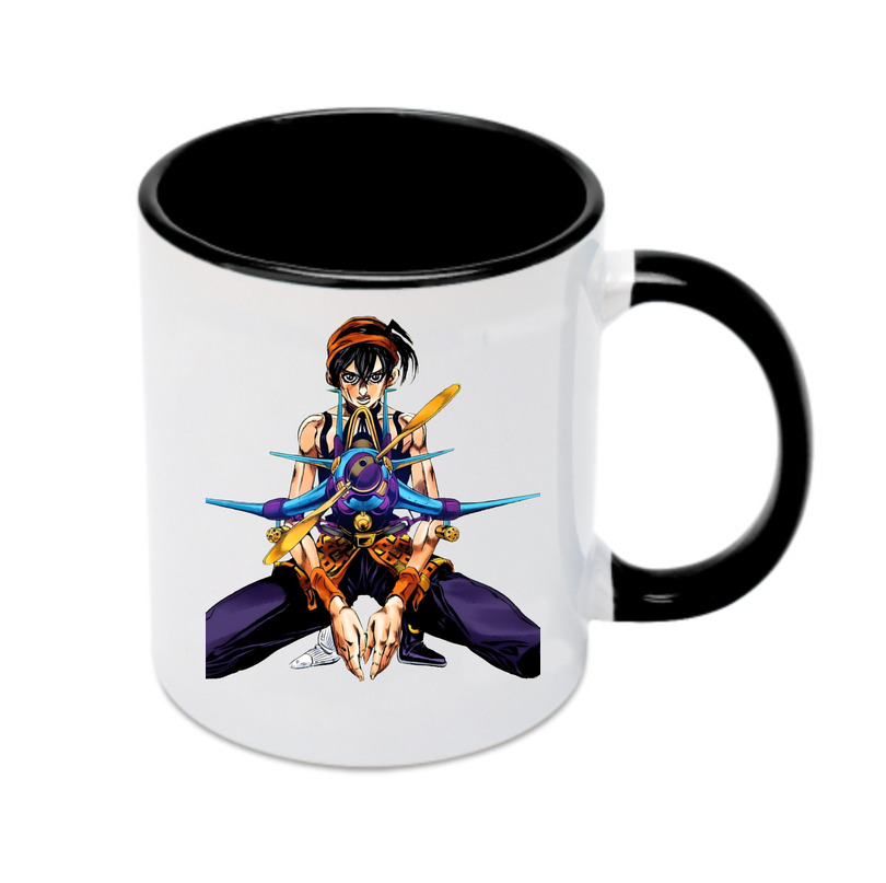 （画像用） ジョジョの奇妙な冒険 ナランチャ?ギルガ JoJo's Bizarre Adventure Narancia Ghirga カラーマグカップ