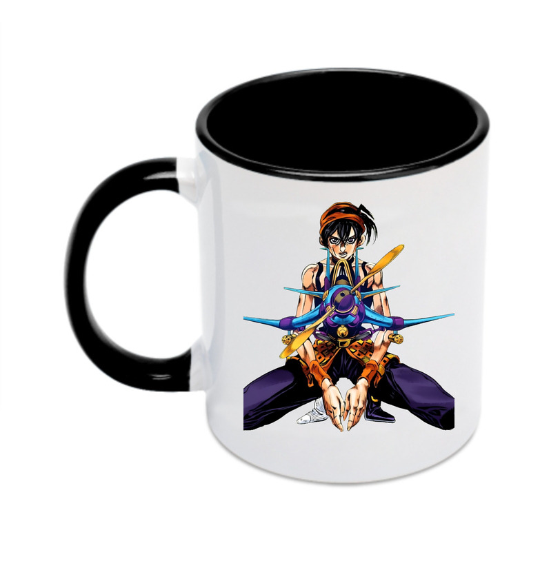 （画像用） ジョジョの奇妙な冒険 ナランチャ?ギルガ JoJo's Bizarre Adventure Narancia Ghirga カラーマグカップ