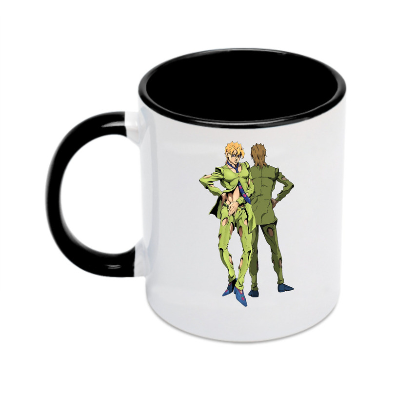 （画像用） ジョジョの奇妙な冒険 パンナコッタ?フー JoJo's Bizarre Adventure Pannacotta Fugo カラーマグカップ