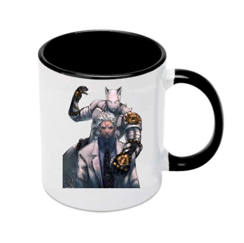 （画像用） ジョジョの奇妙な冒険 きら よしかげ JoJo's Bizarre Adventure Kira Yoshikage カラーマグカップ