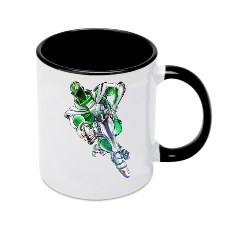 （画像用） ジョジョの奇妙な冒険 花京院 典明（かきょういん のりあき） JoJo's Bizarre Adventure Kakyoin Noriaki カラーマグカップ