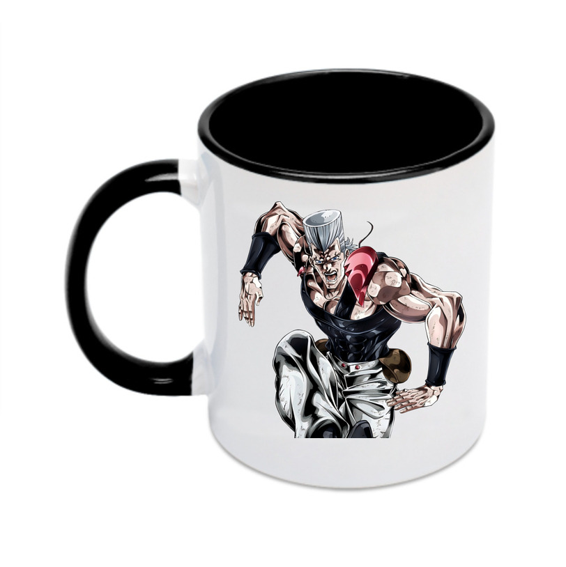 （画像用） ジョジョの奇妙な冒険 ジャン＝ピエール?ポルナレフ JoJo's Bizarre Adventure Jan Pierre Polnareff カラーマグカップ