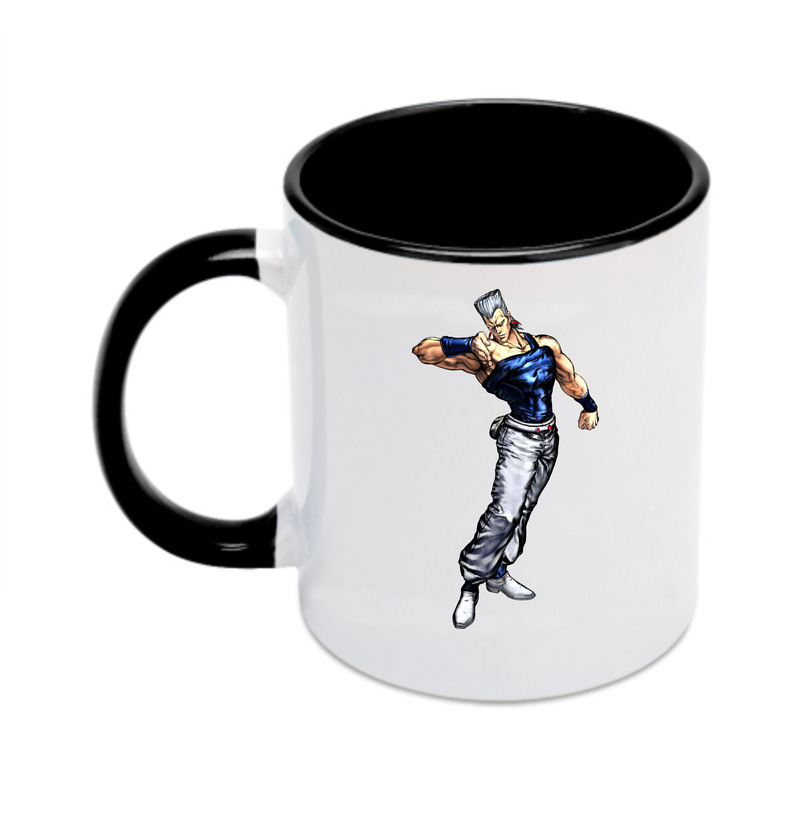 （画像用） ジョジョの奇妙な冒険 ジャン＝ピエール?ポルナレフ JoJo's Bizarre Adventure Jan Pierre Polnareff カラーマグカップ