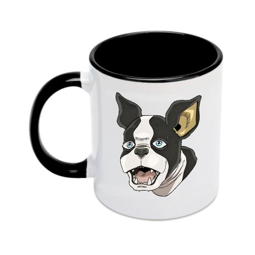 （画像用） ジョジョの奇妙な冒険 イギー JoJo's Bizarre Adventure Iggy カラーマグカップ