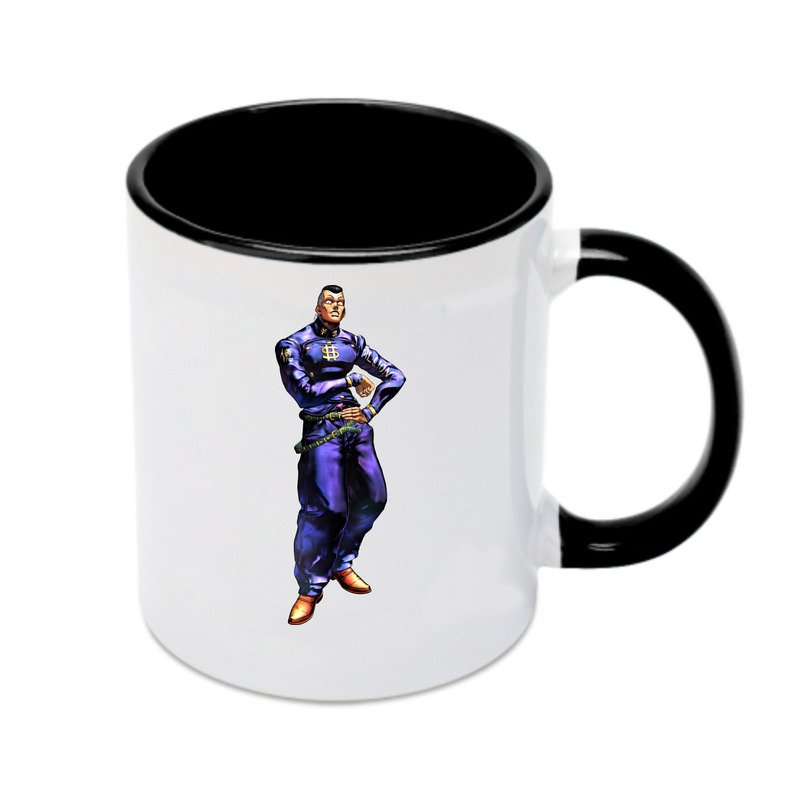 （画像用） ジョジョの奇妙な冒険 虹村億泰 にじむら おくやす JoJo's Bizarre Adventure Nijimura Okuyasu カラーマグカップ