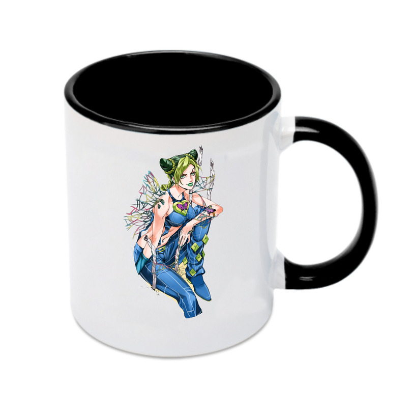 （画像用） "ジョジョの奇妙な冒険 くうじょう ジョリーン JoJo's Bizarre Adventure Jolyne Cujoh " カラーマグカップ