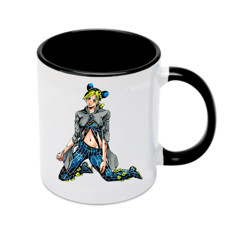 （画像用） "ジョジョの奇妙な冒険 くうじょう ジョリーン JoJo's Bizarre Adventure Jolyne Cujoh " カラーマグカップ