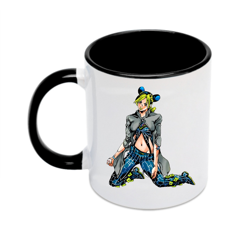 （画像用） "ジョジョの奇妙な冒険 くうじょう ジョリーン JoJo's Bizarre Adventure Jolyne Cujoh " カラーマグカップ