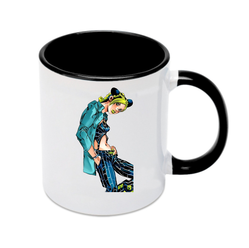（画像用） "ジョジョの奇妙な冒険 くうじょう ジョリーン JoJo's Bizarre Adventure Jolyne Cujoh " カラーマグカップ