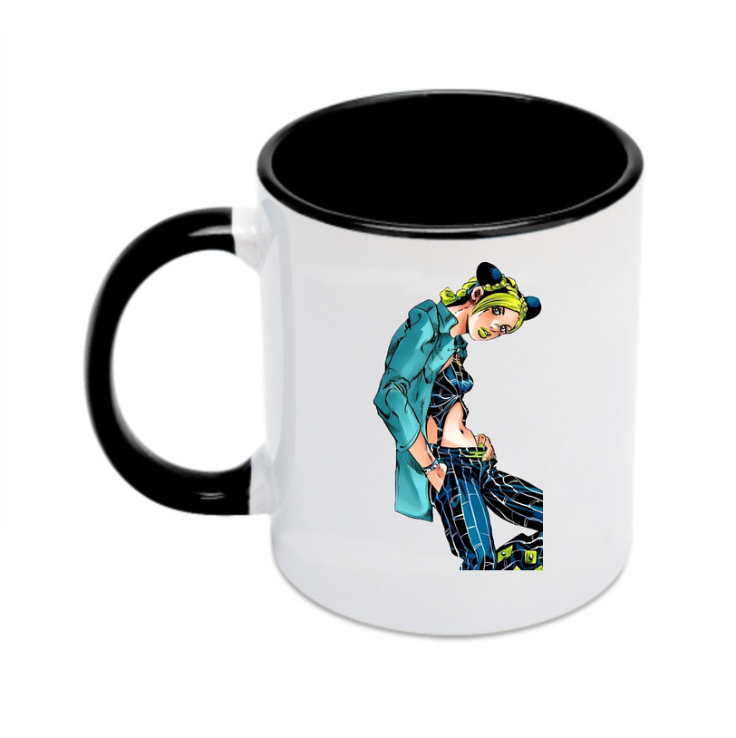 （画像用） "ジョジョの奇妙な冒険 くうじょう ジョリーン JoJo's Bizarre Adventure Jolyne Cujoh " カラーマグカップ