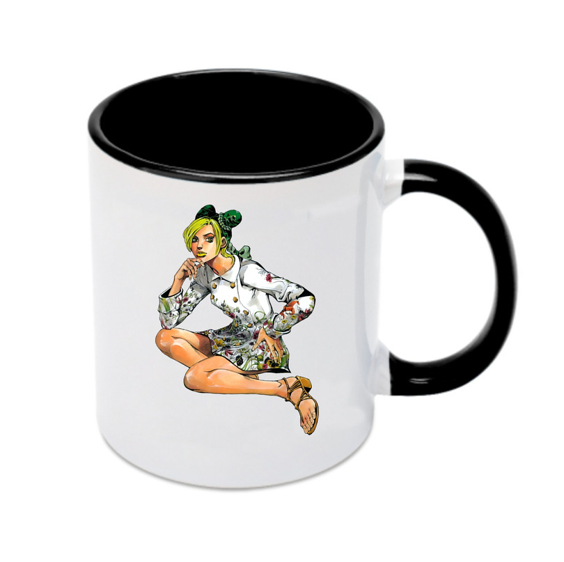 （画像用） "ジョジョの奇妙な冒険 くうじょう ジョリーン JoJo's Bizarre Adventure Jolyne Cujoh " カラーマグカップ