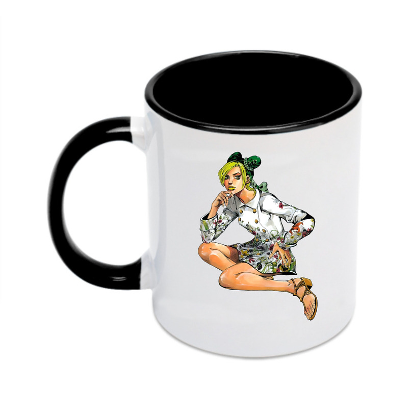 （画像用） "ジョジョの奇妙な冒険 くうじょう ジョリーン JoJo's Bizarre Adventure Jolyne Cujoh " カラーマグカップ
