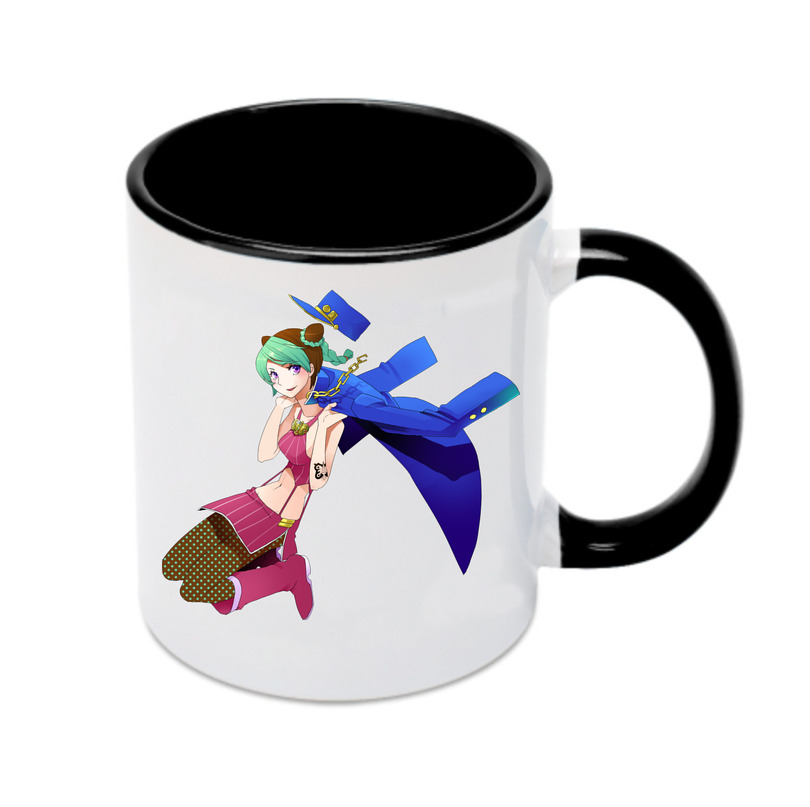 （画像用） "ジョジョの奇妙な冒険 くうじょう ジョリーン JoJo's Bizarre Adventure Jolyne Cujoh " カラーマグカップ
