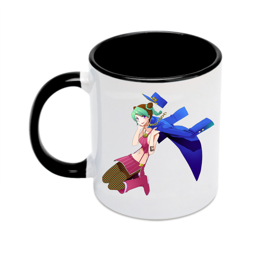 （画像用） "ジョジョの奇妙な冒険 くうじょう ジョリーン JoJo's Bizarre Adventure Jolyne Cujoh " カラーマグカップ