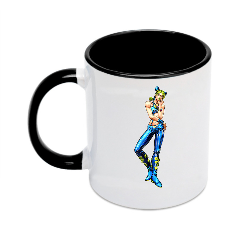 （画像用） "ジョジョの奇妙な冒険 くうじょう ジョリーン JoJo's Bizarre Adventure Jolyne Cujoh " カラーマグカップ