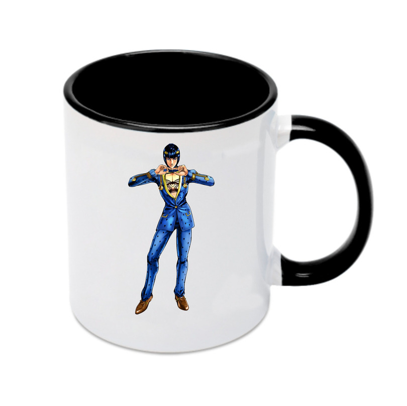 （画像用） ジョジョの奇妙な冒険 ブローノ?ブチャラティ JoJo's Bizarre Adventure Bruno Bucciarati カラーマグカップ