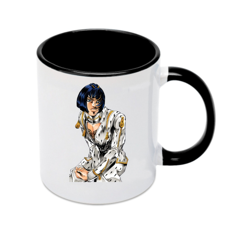 （画像用） ジョジョの奇妙な冒険 ブローノ?ブチャラティ JoJo's Bizarre Adventure Bruno Bucciarati カラーマグカップ