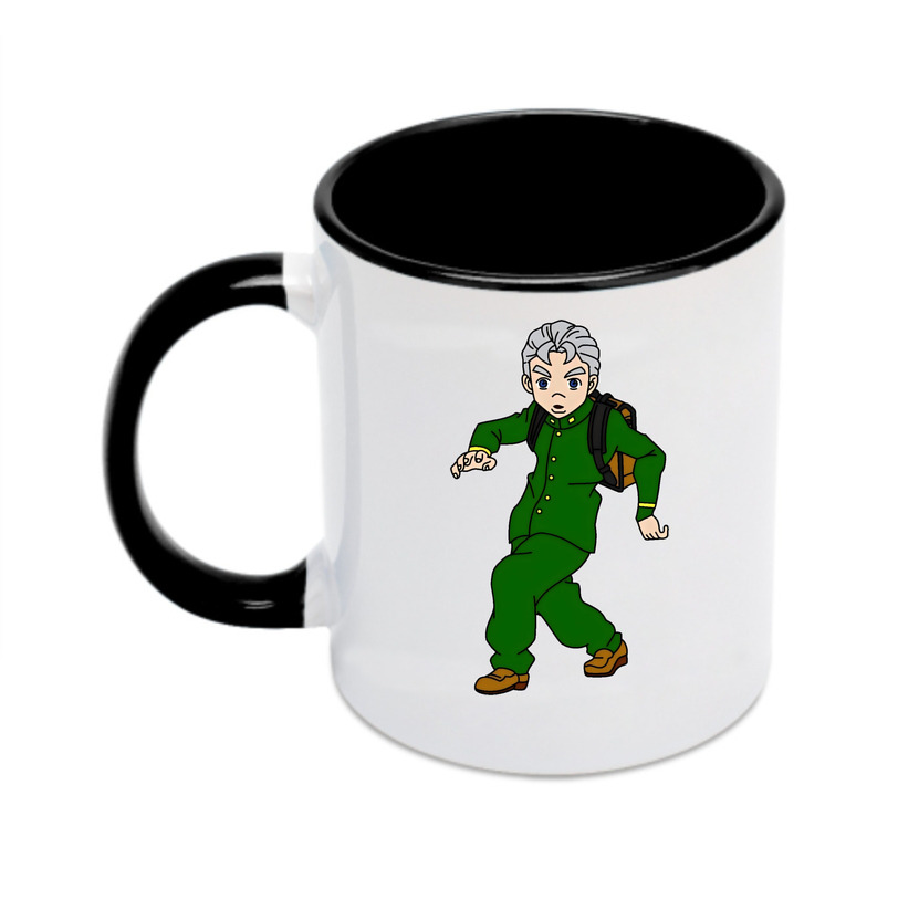 （画像用） ジョジョの奇妙な冒険 広瀨康一 JoJo's Bizarre Adventure Hirose Koichi カラーマグカップ