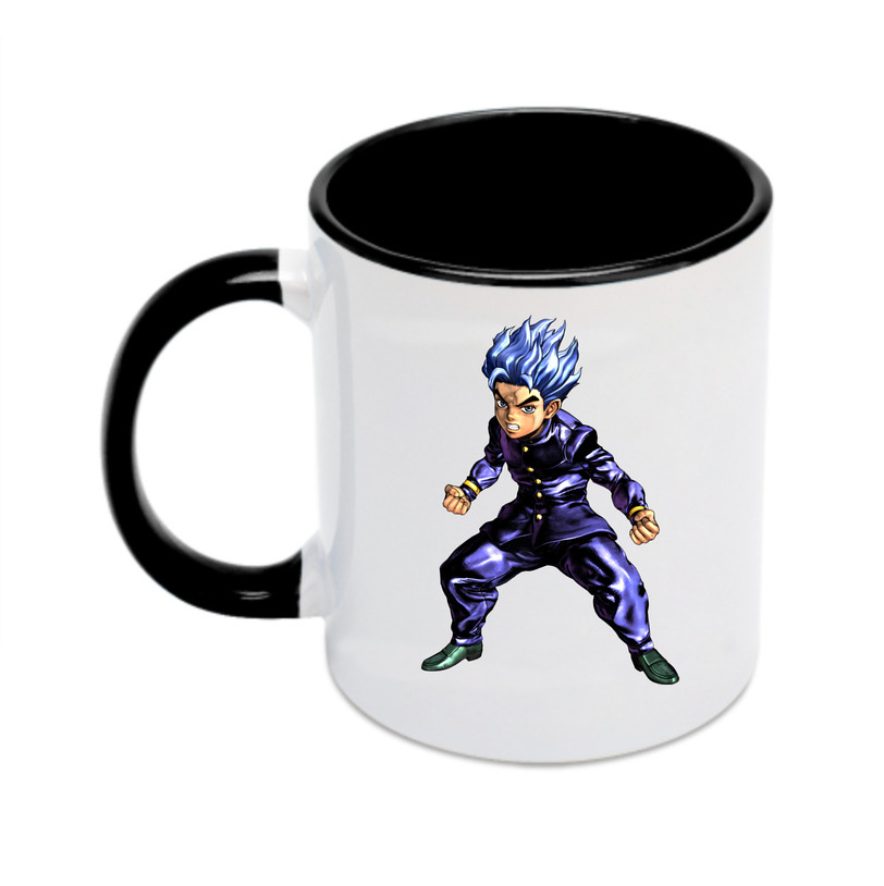 （画像用） ジョジョの奇妙な冒険 広瀨康一 JoJo's Bizarre Adventure Hirose Koichi カラーマグカップ