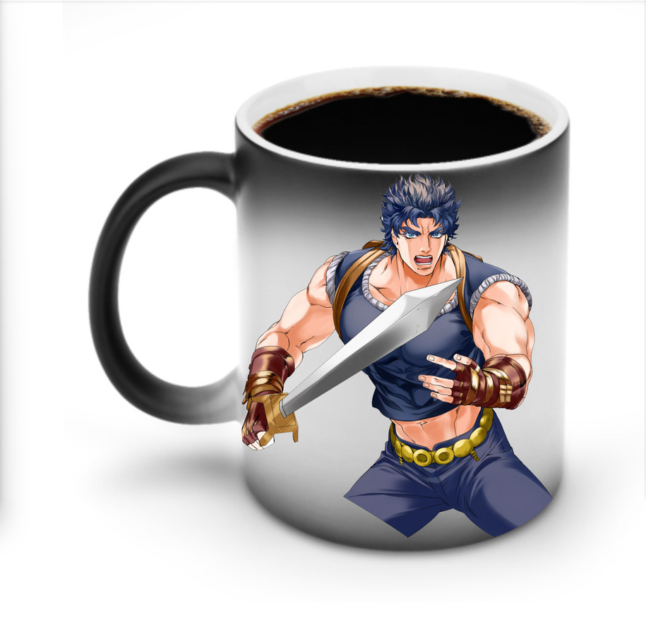 （画像用） ジョジョの奇妙な冒険 /ジョナサン?ジョースター JoJo's Bizarre Adventure Jonathan Joestar 温度変色マグカップ