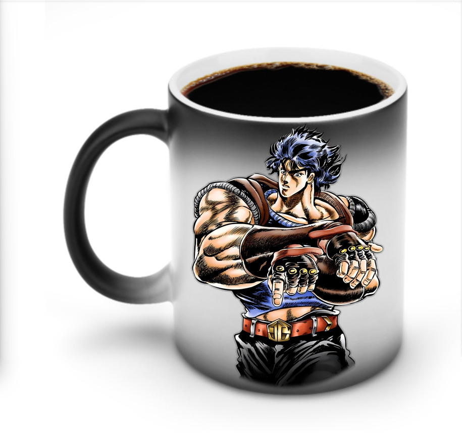 （画像用） ジョジョの奇妙な冒険 /ジョナサン?ジョースター JoJo's Bizarre Adventure Jonathan Joestar 温度変色マグカップ