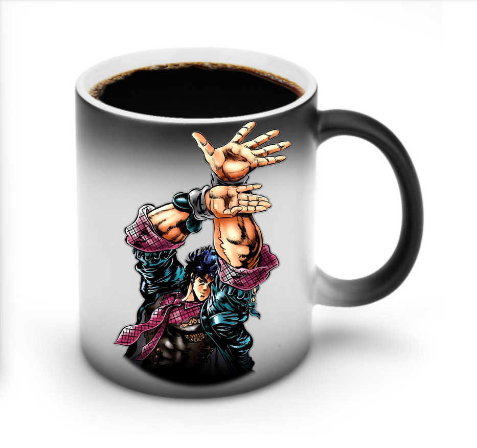 （画像用） ジョジョの奇妙な冒険 /ジョナサン?ジョースター JoJo's Bizarre Adventure Jonathan Joestar 温度変色マグカップ