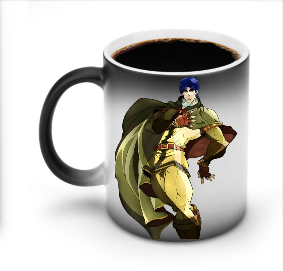 （画像用） ジョジョの奇妙な冒険 /ジョナサン?ジョースター JoJo's Bizarre Adventure Jonathan Joestar 温度変色マグカップ