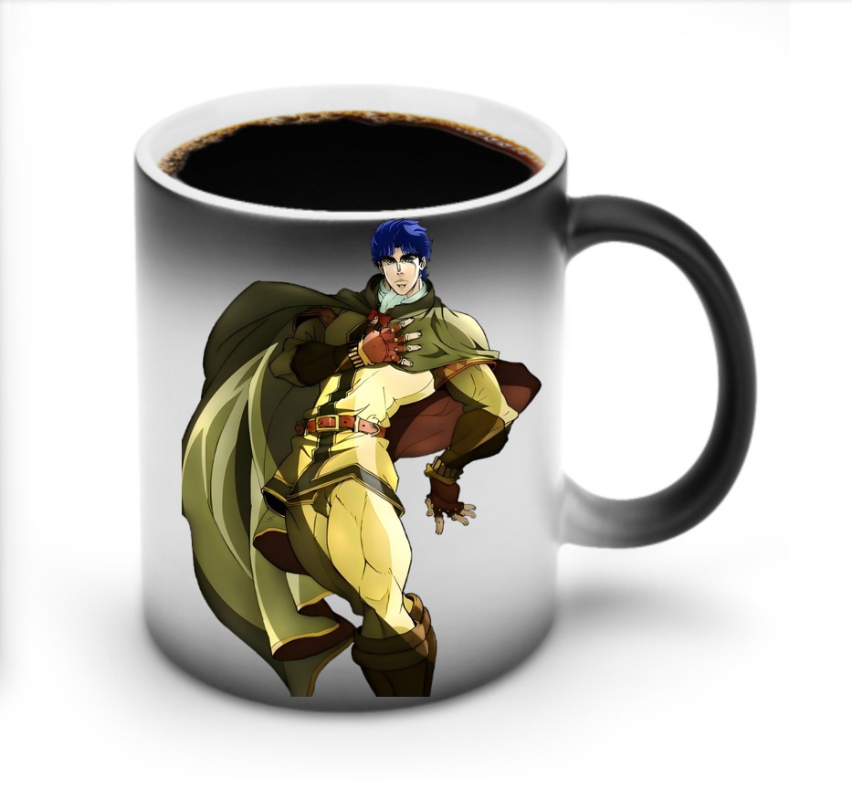 （画像用） ジョジョの奇妙な冒険 /ジョナサン?ジョースター JoJo's Bizarre Adventure Jonathan Joestar 温度変色マグカップ