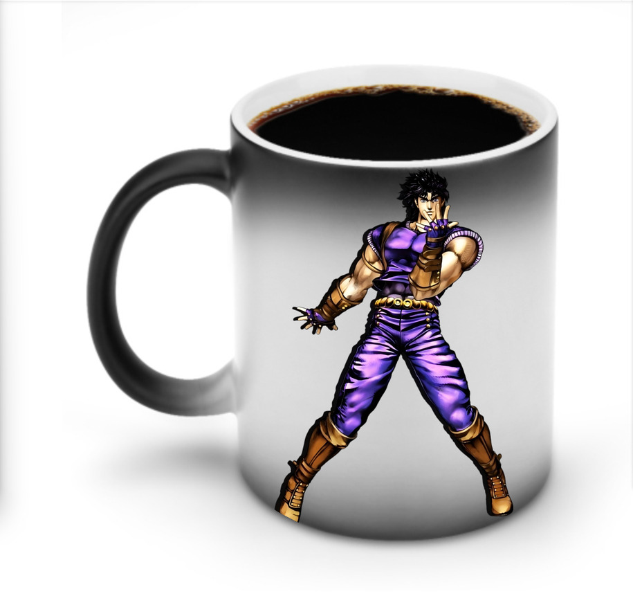 （画像用） ジョジョの奇妙な冒険 /ジョナサン?ジョースター JoJo's Bizarre Adventure Jonathan Joestar 温度変色マグカップ