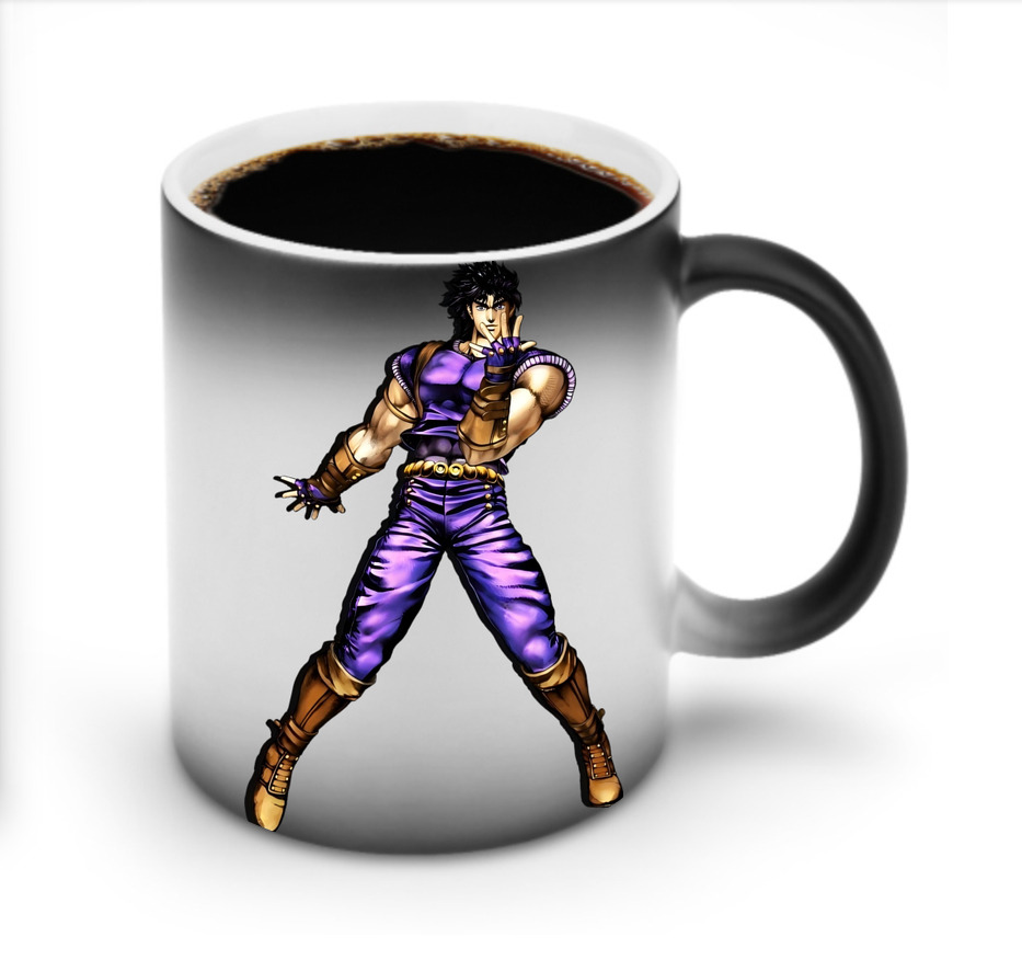 （画像用） ジョジョの奇妙な冒険 /ジョナサン?ジョースター JoJo's Bizarre Adventure Jonathan Joestar 温度変色マグカップ
