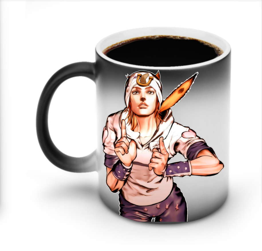（画像用） ジョジョの奇妙な冒険 ジョナサン?ジョースター JoJo's Bizarre Adventure Jonathan Joestar 温度変色マグカップ