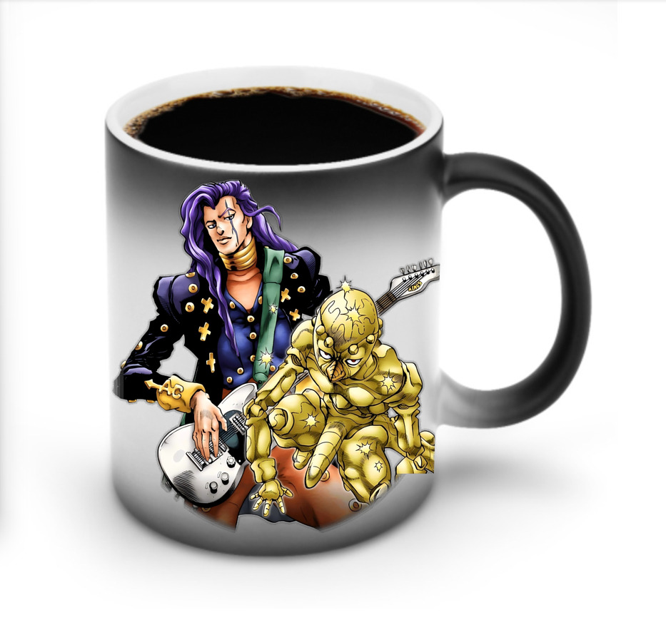 （画像用） ジョジョの奇妙な冒険 おといし あきら JoJo's Bizarre Adventure Akira Otoishi 温度変色マグカップ