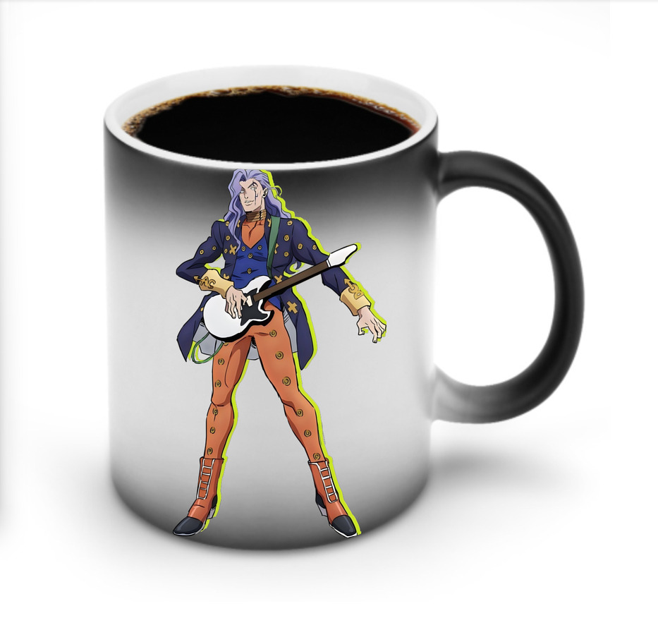 （画像用） ジョジョの奇妙な冒険 おといし あきら JoJo's Bizarre Adventure Akira Otoishi 温度変色マグカップ