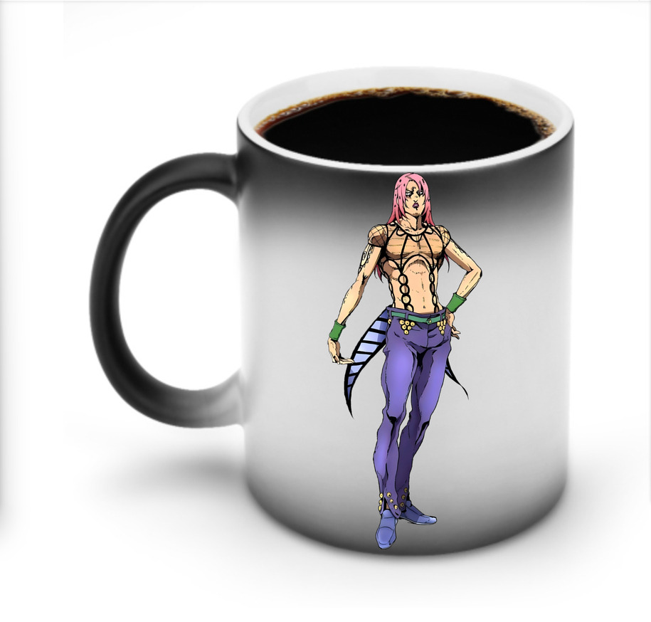 （画像用） ジョジョの奇妙な冒険 ビネガー?ドッピオ JoJo's Bizarre Adventure Vinegar Doppio 温度変色マグカップ