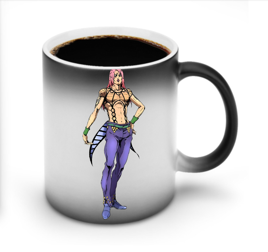 （画像用） ジョジョの奇妙な冒険 ビネガー?ドッピオ JoJo's Bizarre Adventure Vinegar Doppio 温度変色マグカップ