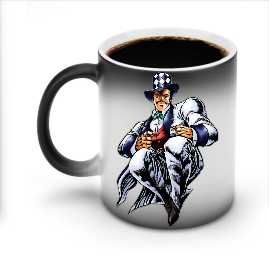 （画像用） ジョジョの奇妙な冒険 ウィル?アントニオ?ツェペリ JoJo's Bizarre Adventure Will Anthonio Zeppeli 温度変色マグカップ