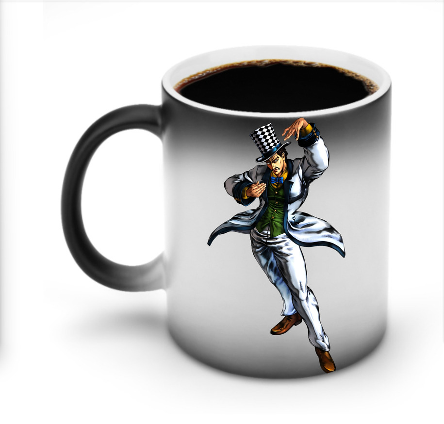 （画像用） ジョジョの奇妙な冒険 ウィル?アントニオ?ツェペリ JoJo's Bizarre Adventure Will Anthonio Zeppeli 温度変色マグカップ