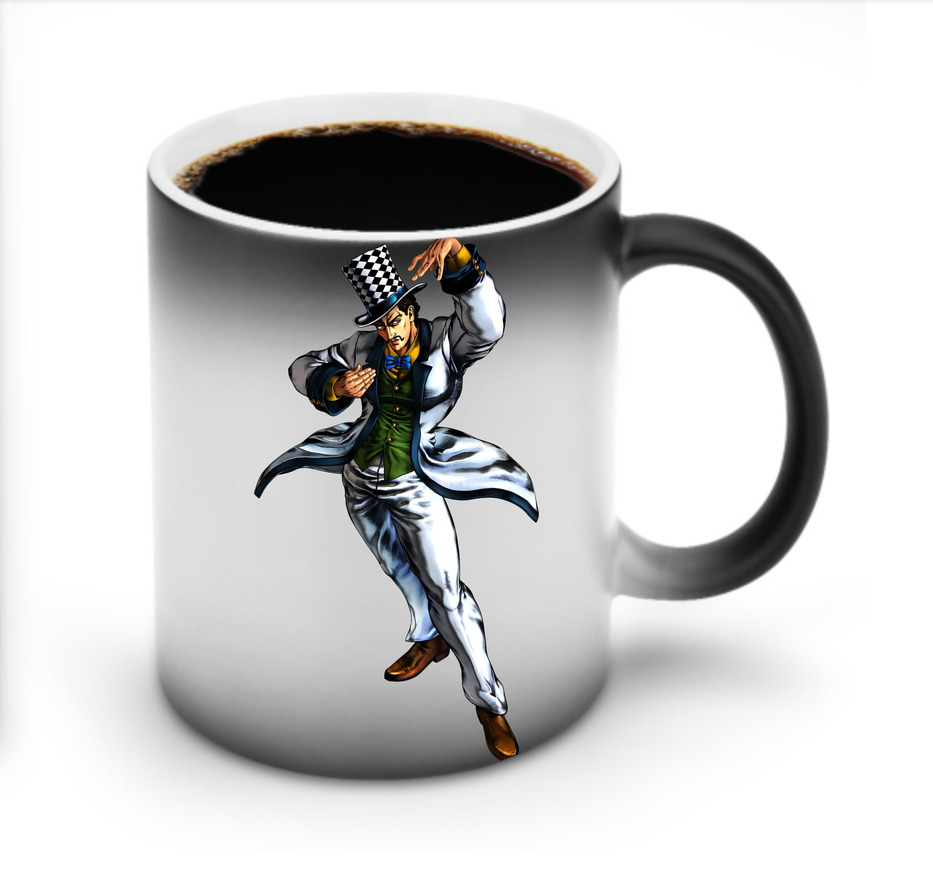 （画像用） ジョジョの奇妙な冒険 ウィル?アントニオ?ツェペリ JoJo's Bizarre Adventure Will Anthonio Zeppeli 温度変色マグカップ