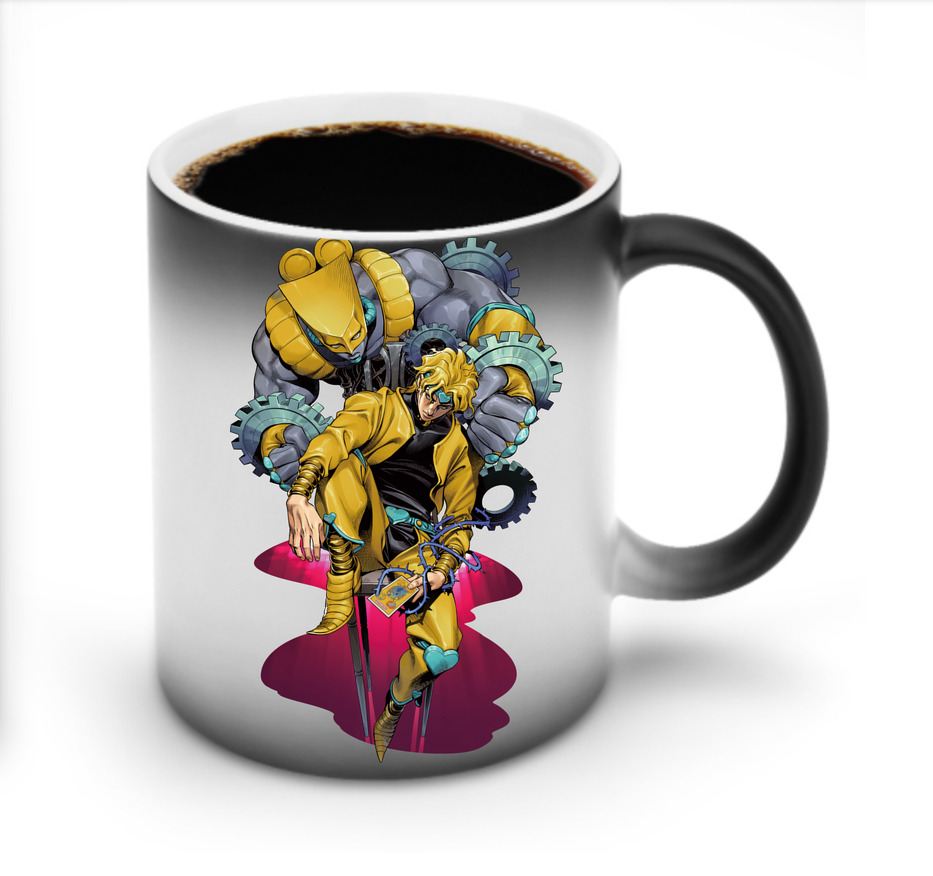 （画像用） ジョジョの奇妙な冒険 ディオ?ブランドー JoJo's Bizarre Adventure Dio Brando 温度変色マグカップ