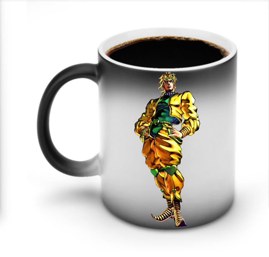 （画像用） ジョジョの奇妙な冒険 ディオ?ブランドー JoJo's Bizarre Adventure Dio Brando 温度変色マグカップ