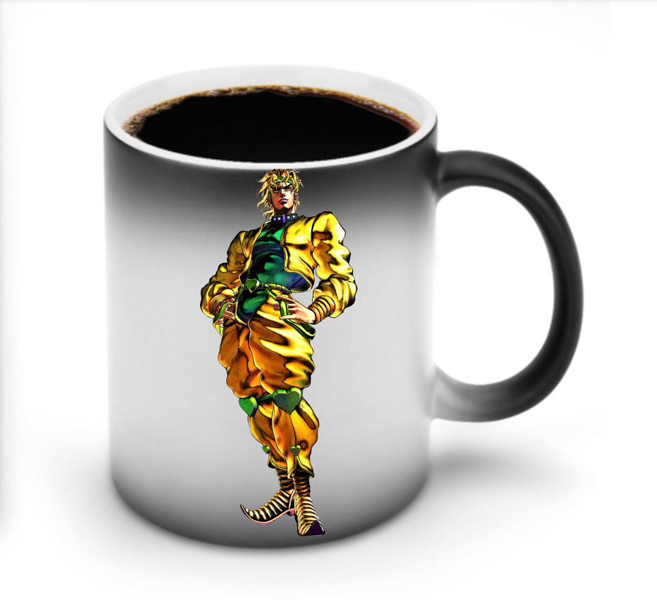 （画像用） ジョジョの奇妙な冒険 ディオ?ブランドー JoJo's Bizarre Adventure Dio Brando 温度変色マグカップ