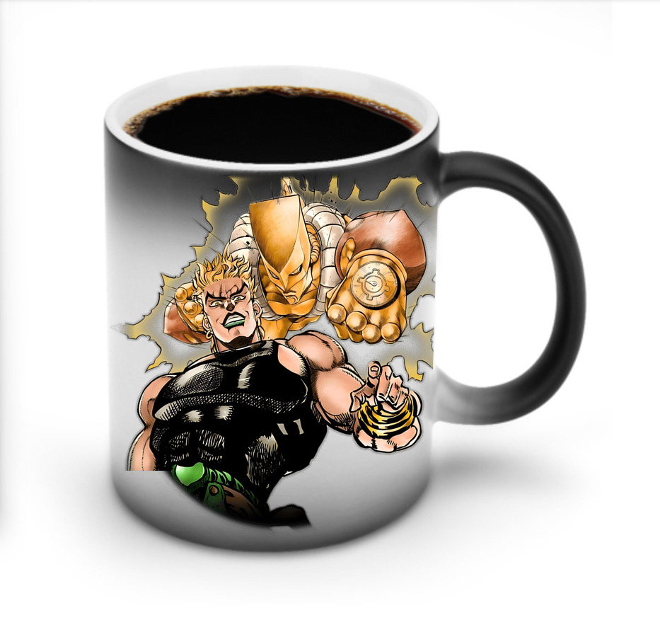 （画像用） ジョジョの奇妙な冒険 ディオ?ブランドー JoJo's Bizarre Adventure Dio Brando 温度変色マグカップ