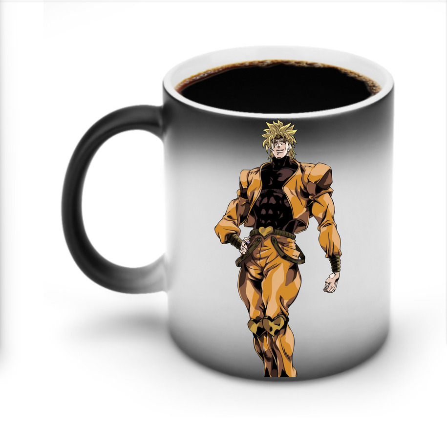 （画像用） ジョジョの奇妙な冒険 ディオ?ブランドー JoJo's Bizarre Adventure Dio Brando 温度変色マグカップ