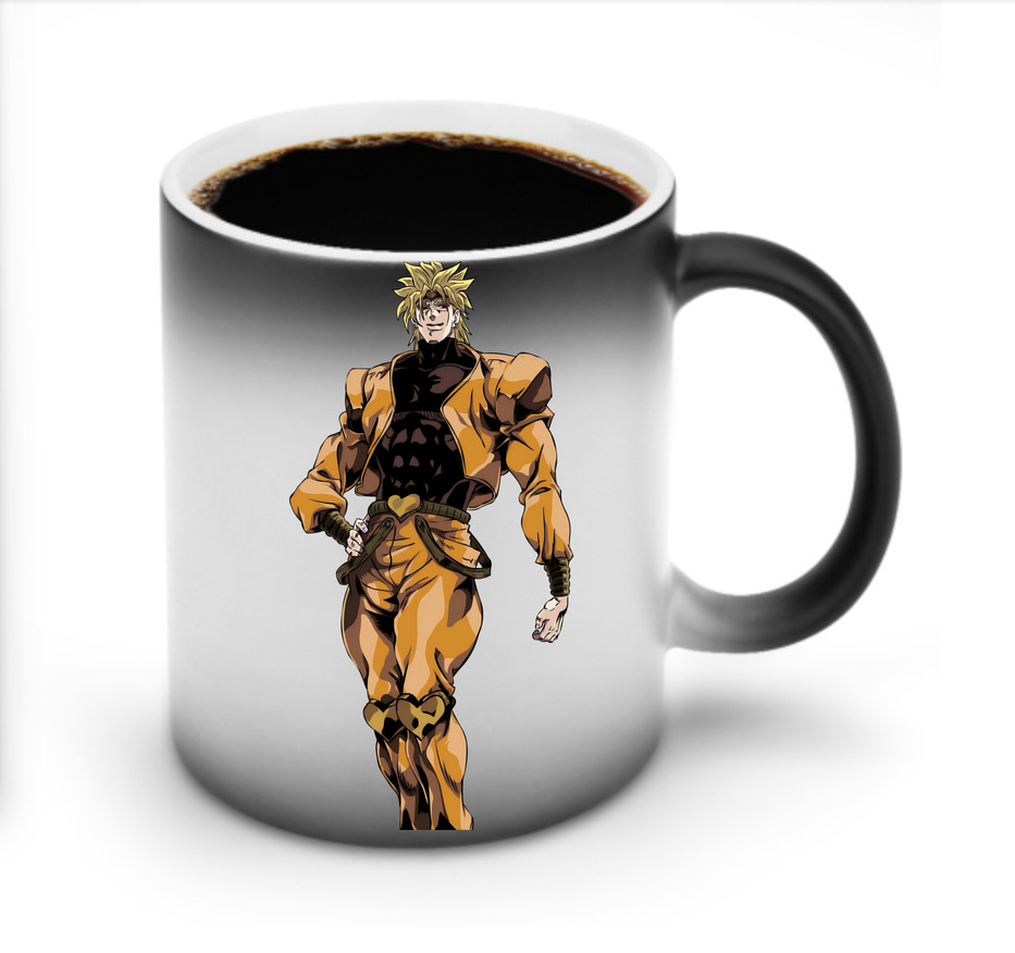 （画像用） ジョジョの奇妙な冒険 ディオ?ブランドー JoJo's Bizarre Adventure Dio Brando 温度変色マグカップ