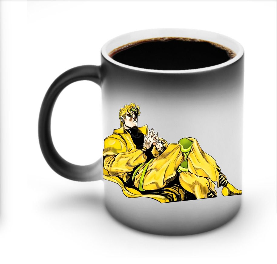 （画像用） ジョジョの奇妙な冒険 ディオ?ブランドー JoJo's Bizarre Adventure Dio Brando 温度変色マグカップ
