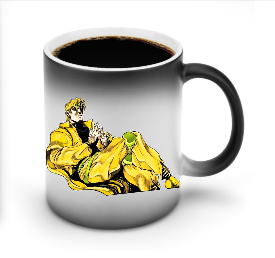 （画像用） ジョジョの奇妙な冒険 ディオ?ブランドー JoJo's Bizarre Adventure Dio Brando 温度変色マグカップ
