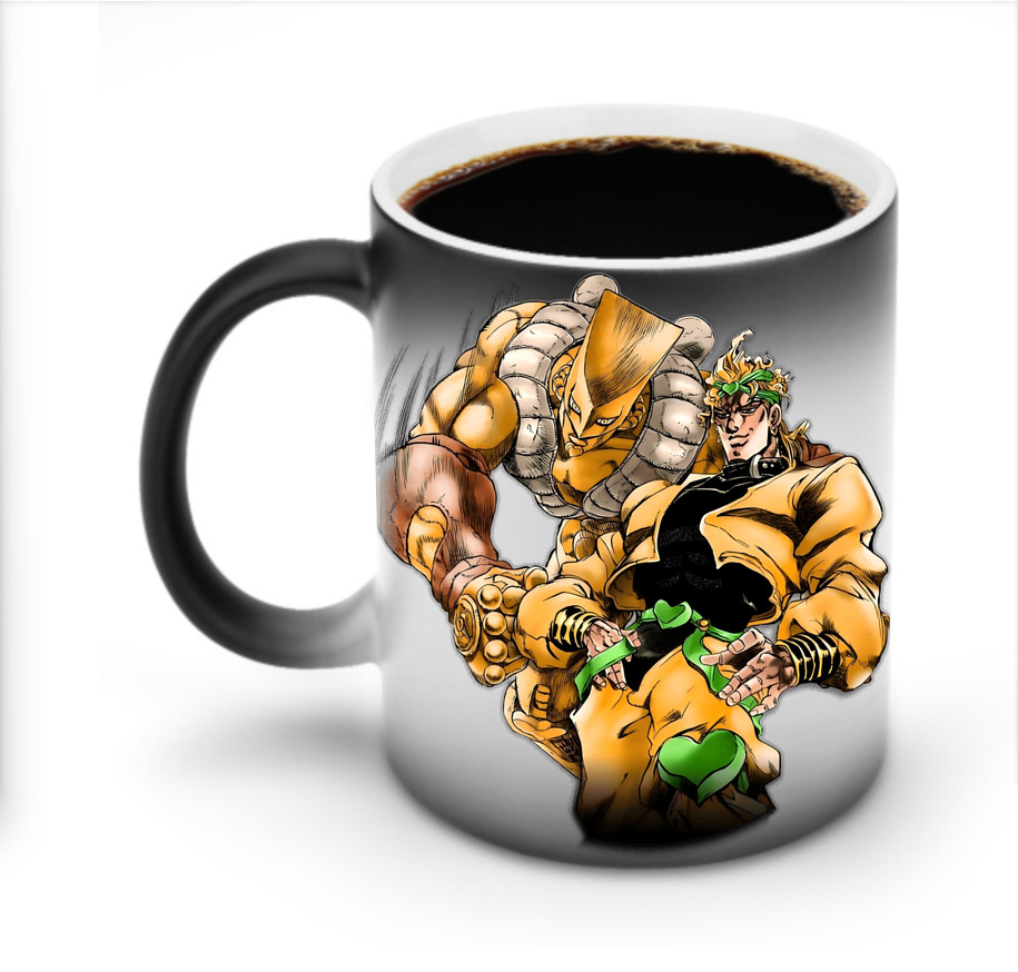 （画像用） ジョジョの奇妙な冒険 ディオ?ブランドー JoJo's Bizarre Adventure Dio Brando 温度変色マグカップ