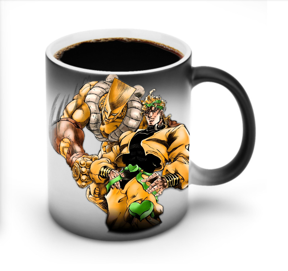 （画像用） ジョジョの奇妙な冒険 ディオ?ブランドー JoJo's Bizarre Adventure Dio Brando 温度変色マグカップ