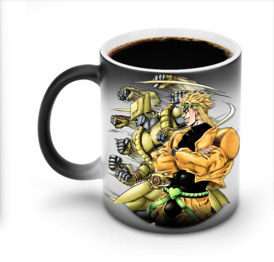 （画像用） ジョジョの奇妙な冒険 ディオ?ブランドー JoJo's Bizarre Adventure Dio Brando 温度変色マグカップ